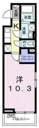 ブリーゼＭの物件間取画像